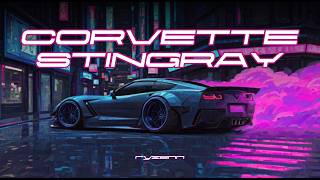 🙌 CORVETTE STINGRAY ⚡ Corvette Neon Glow Synchronization | #corvette ##chevrolet #viral #carscene