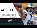 Dallas Goedert Mic'd Up vs. Washington "I Just Wanna Be Friends" | Eagles Audible