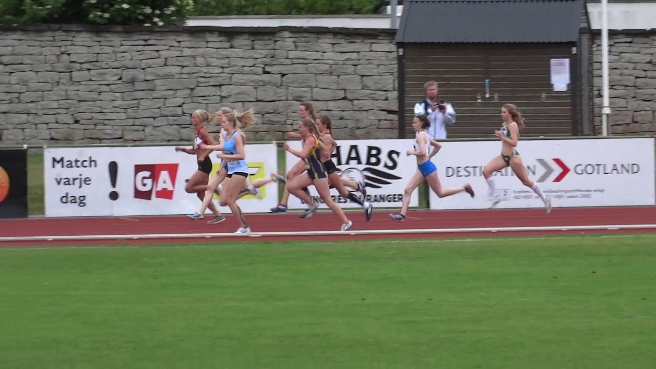 Gotland 2017 800m women final