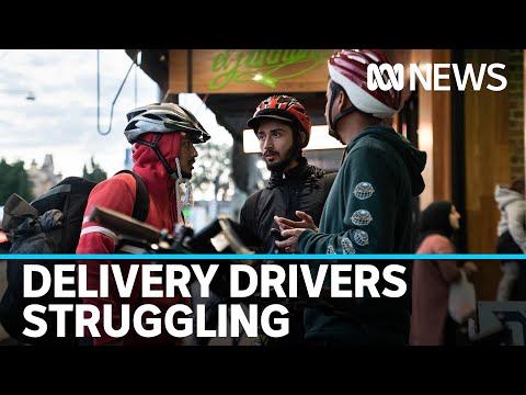 Influx of new food delivery drivers means it's harder than ever to make a living ABC News