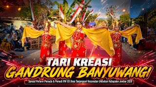 Tari Kreasi Gandrung Banyuwangi oleh Warga RW 05 Desa Tanjungsari Kecamatan Umbulsari Jember 2026