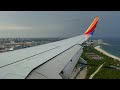 4k  full flight  southwest airlines  boeing 737752  gcmfll  n7835a  wn1216  ifs ep 778