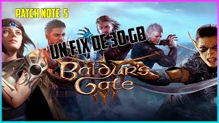 Baldurs Gate 3 Un Fix De 30 Gb Incroyable