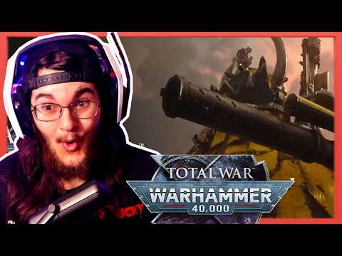 New Warhammer Fan Reacts to Total War: Warhammer 40,000 - Gameplay!
