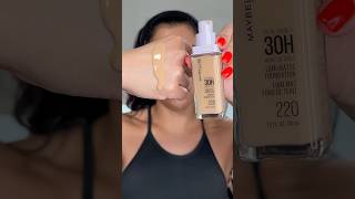 Finally found shade match! #maybelline #drugstoremakeup #brownskin #affordablemakeup