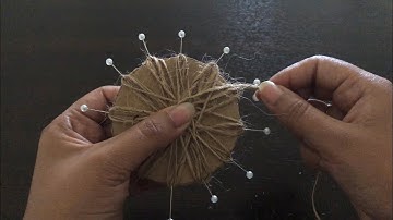 How to make flowers with twine | DIY Jute Flowers Making