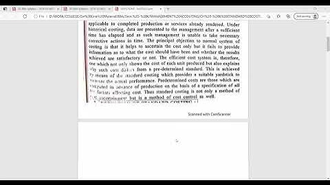 BBA SEM. - 5, COST & MANG. A/C, CH- STANDARD COSTING, PART - 1, BY PROF. RAKESH DANGI