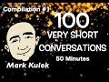 100 trs courtes conversations  sujets de la vie quotidienne  1  mark kulek anglais  esl