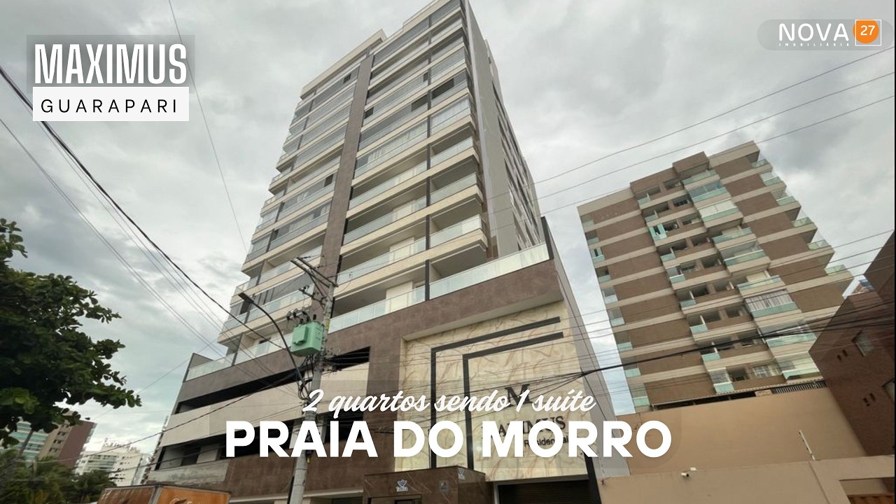 Residencial Maximus com 2 quartos sendo 1 suíte A VENDA na Praia do Morro
