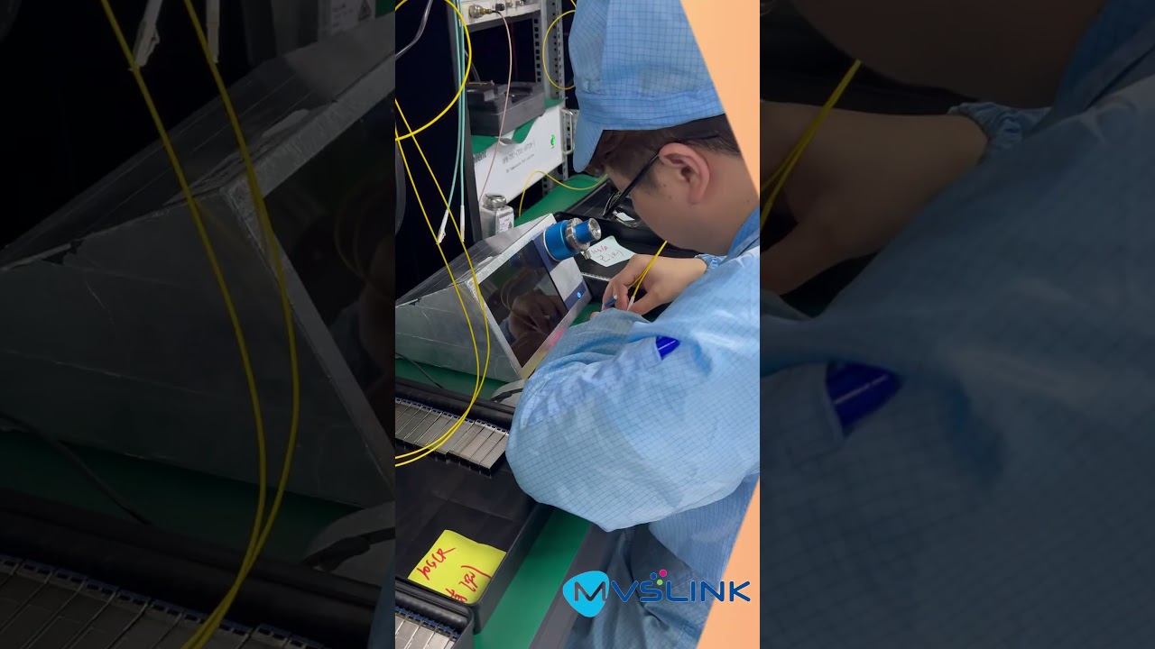 MVSLINK | 40G QSFP+ to Four 10G SFP+ Active Optical Breakout Cable #qsfp #cable #mvslink #telecom