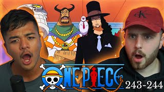 INSANE CP9 REVEAL!!! - One Piece Episode 243 & 244 REACTION + REVIEW!