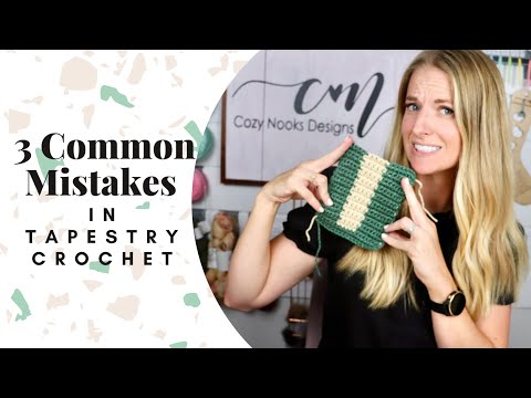 3 Common Mistakes in Tapestry Crochet