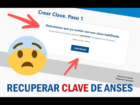 Como Recuperar la Clave de la Seguridad social de ANSES o crearla si te la olvidaste PASO a PASO