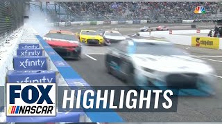 Bell advances to Championship, Chastain pulls off WILD move to advance | NASCAR ON FOX HIGHLIGHTS screenshot 5