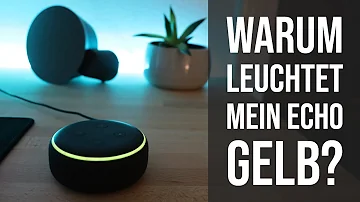 Wie bekomme ich das gelbe Blinken bei Alexa weg?