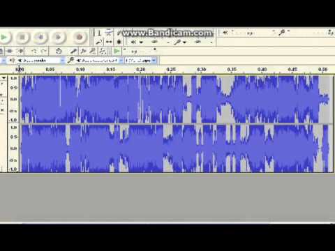 Extremely creepy Audacity glitch (Mp4 fail)