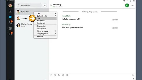 Cisco Jabber 2020 - Instant Messaging
