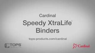 Cardinal® Speedy XtraLife® Binders