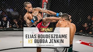 Elias Boudegzdame vs Bubba Jenkins | FREE MMA Fight | BRAVE CF 16