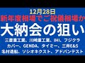 【注目銘柄】チャートで見る大納会の狙い｜三菱重工業、川崎重工業、IHI、フジクラ、カバー、GENDA、タイミー、三井E&S、名村造船、ソシオネクスト、アドバンテスト