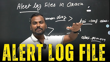 What is Alert Log File in Oracle DBA? | Ankush Sir | Learnomate Technologies