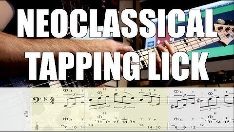 Neoclassical Tapping Lick