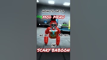 How to get mods in SCARY BABOON #scarybaboon #mods