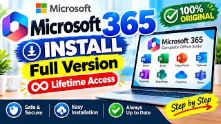 How to Download & Install Microsoft 365 | Office 365 Download & Install | Step-by-Step