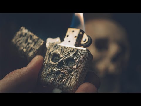 I made fully custom brass zippo lighter case