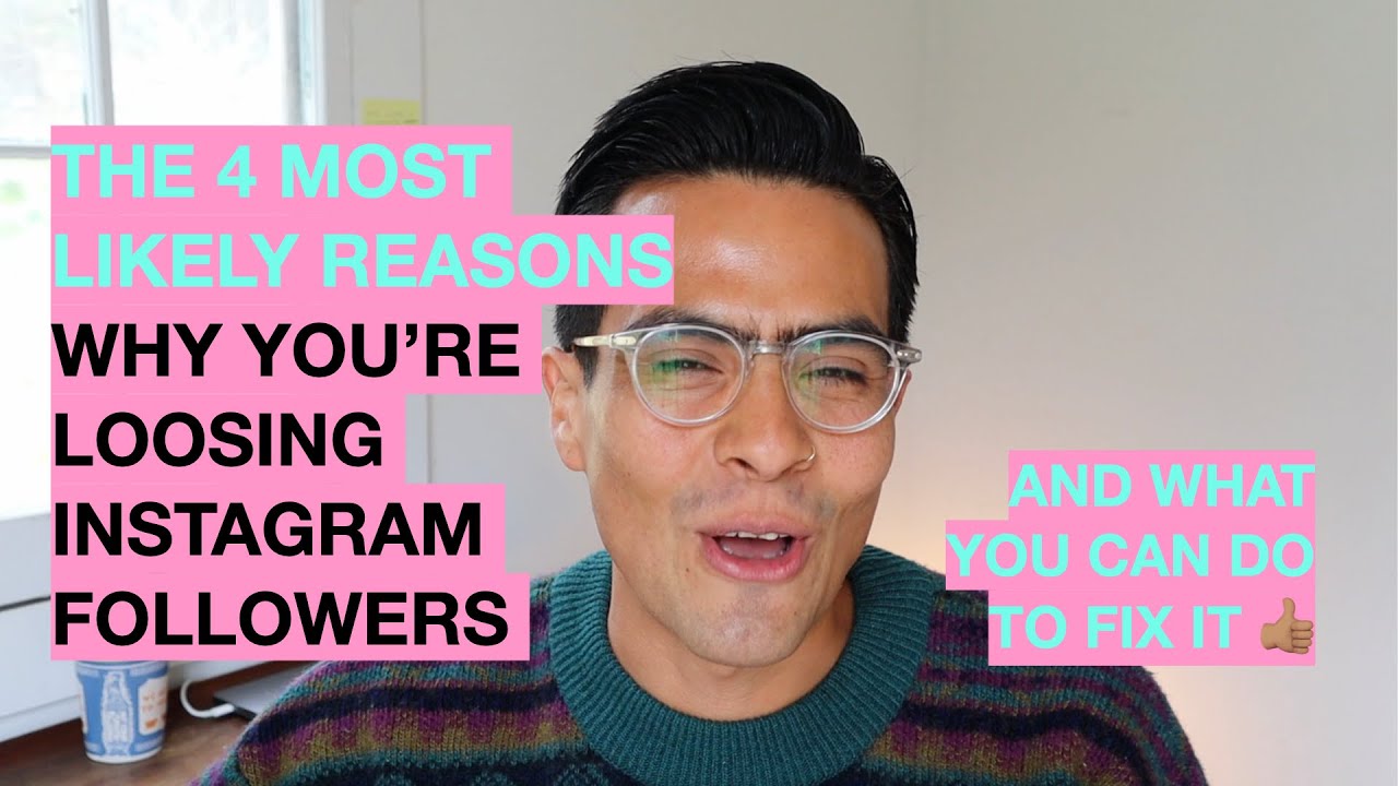 The 4 Reasons Why You're Losing Instagram Followers and What You Can Do