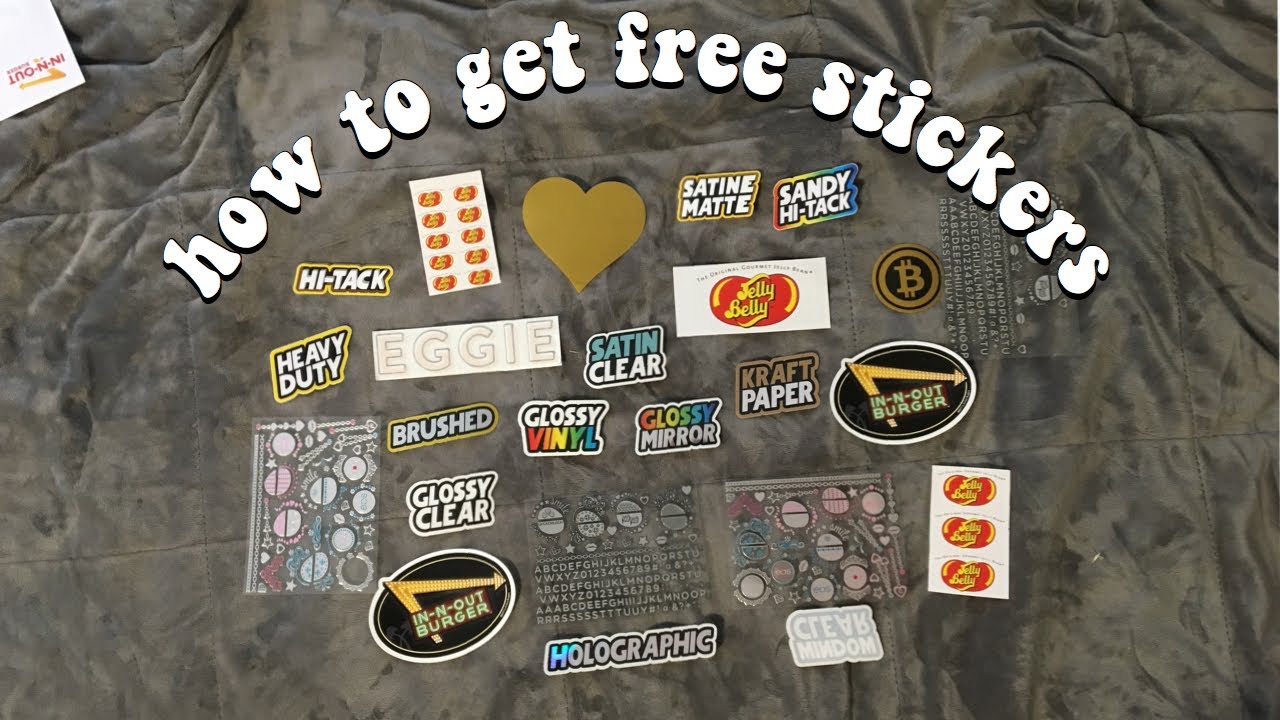 How to Free Stickers From Vans (SASE) - YouTube