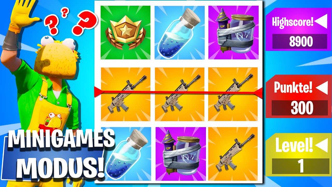 Minigames Modus in Fortnite Chapter 2!