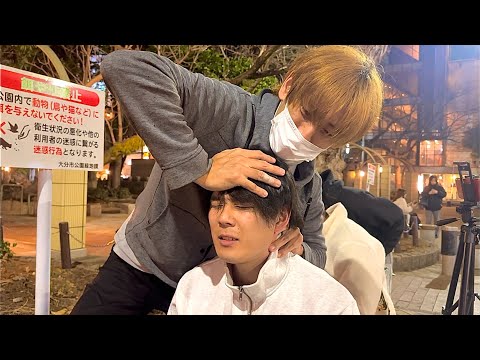 ASMR ダイヤモンド級の首肩こりをガチの肩揉みマッサージで挑む！ヤバい気持ちいいー！