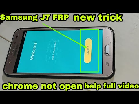 Samsung Galaxy J7 Frp Bypass//Samsung Galaxy j7 pattern unlock | no computer/no OTG New trick 2020