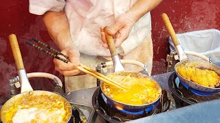 カツ丼 5杯同時に作る職人技 - Japanese Street Food - Katsudon , Curry and Tonkatsu - とんかつ カレーライス  名店の作り方 大阪 こけし