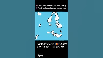 Most liked comment deletes a country, Part 24 🇷🇴 #europe #mapper #history #map #mapping #geograpy
