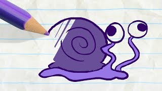 Pencilmation SCRAMBLED LEGS - Crazy Snails & Funny Cartoons