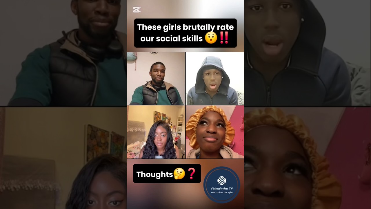 | THESE GIRLS BRUTALLY RATE OUR SOCIAL SKILLS | 