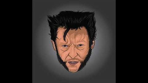 How To Color And Shades In Line Art (Vector Art) Of X-Man Wolverine  In Adobe Illustrator