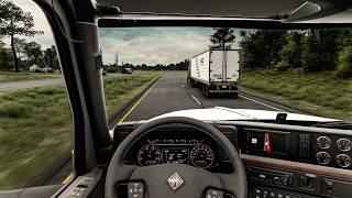 4K Full Drive Snowymoon Graphics Mod American Truck Simulator | 277 Miles