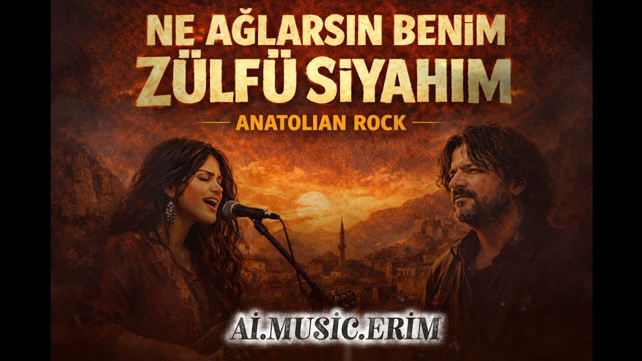 Ne Ağlarsın Benim Zülfü Siyahım Anatolian Rock  Psychedelic Rock @Ai.Music.Erim.1 