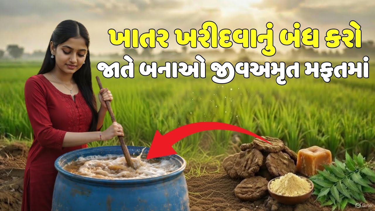  જાતે જીવામૃત બનાવવાની સંપૂર્ણ વૈજ્ઞાનિક માર્ગદર્શિકા 