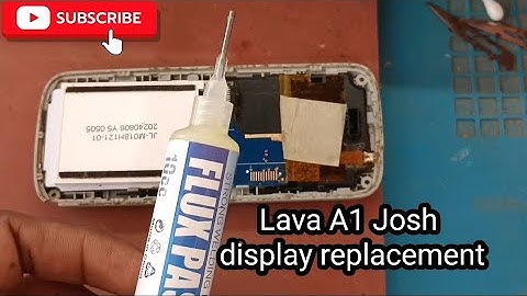 Lava A1 Josh Keypad Mobile Display Replacement | Full Repair Step by Step | Mobile Repair Tutorial