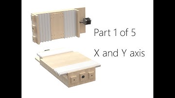 Building a €200 desktop CNC router #1 - X and Y axis