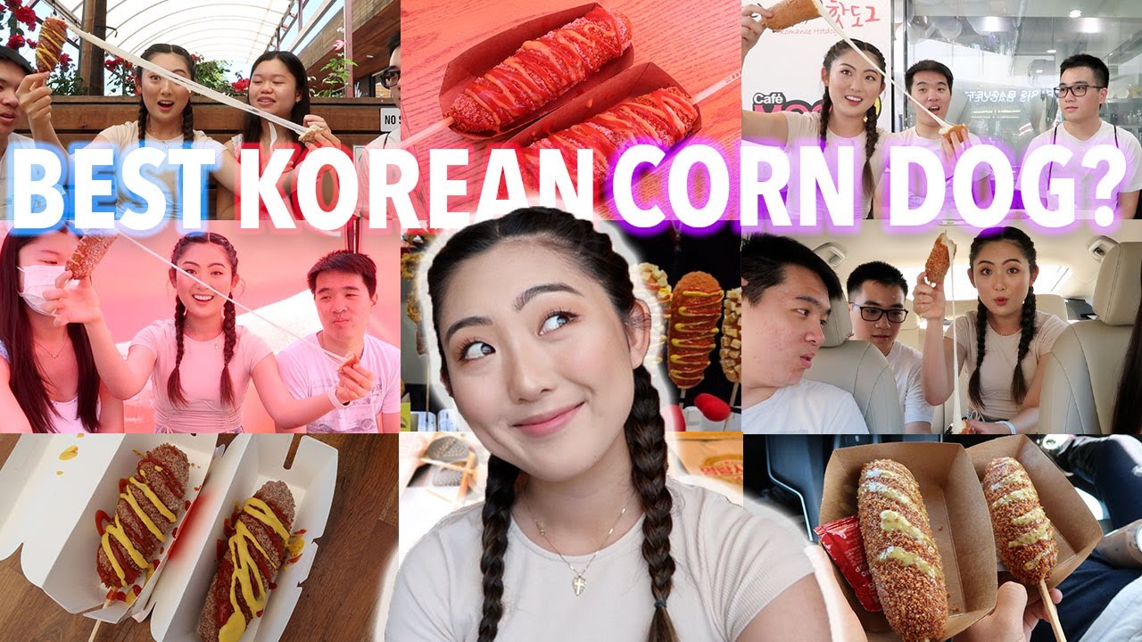 Korean corn dog, Potato Cheese corn dog  88 Hotdog & Juicy - Koreatown Los  Angeles