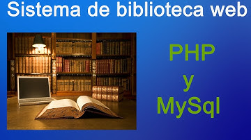 Sistema de Biblioteca en PHP con MYSQL