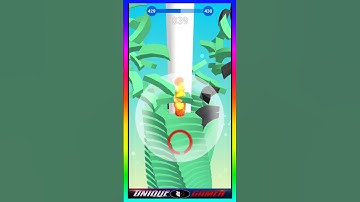 STACK BALL 3D | LEVEL 429 | OFLINE GAME🎮😎😎#shorts #shortsfeed #stackball #uniquegamer