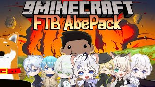 【マインクラフトFTB-AbePack】#1　MODでダンジョン探索 【Vtuber】