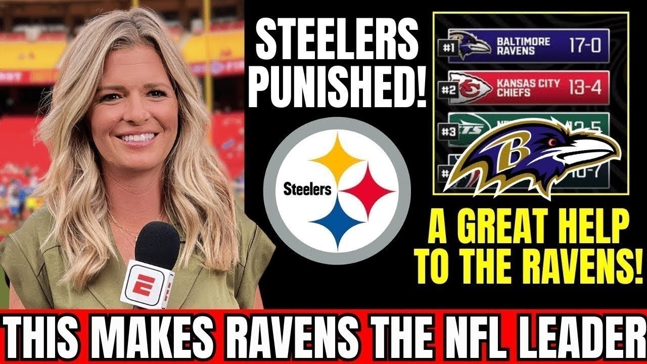 ESPN CONFIRMS: Steelers penalty flips standings — RAVENS back atop the North | Ravens News