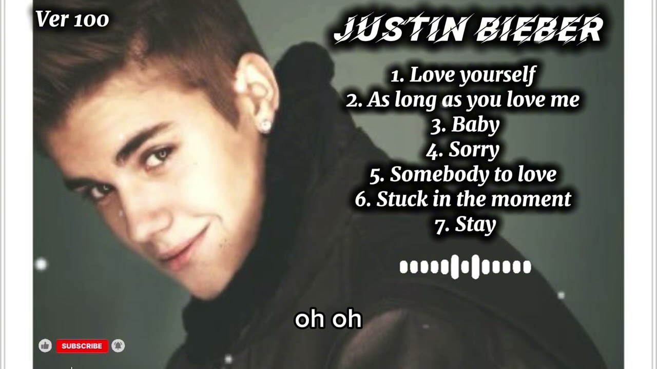 JUSTIN BIEBER Best Songs Playlist 2026 | JUSTIN BIEBER Greatest Hits Full Album remake EDM ver 100